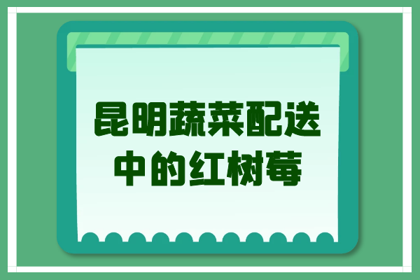 昆明蔬菜配送中的紅樹莓 昆明蔬菜配送中的紅樹莓
